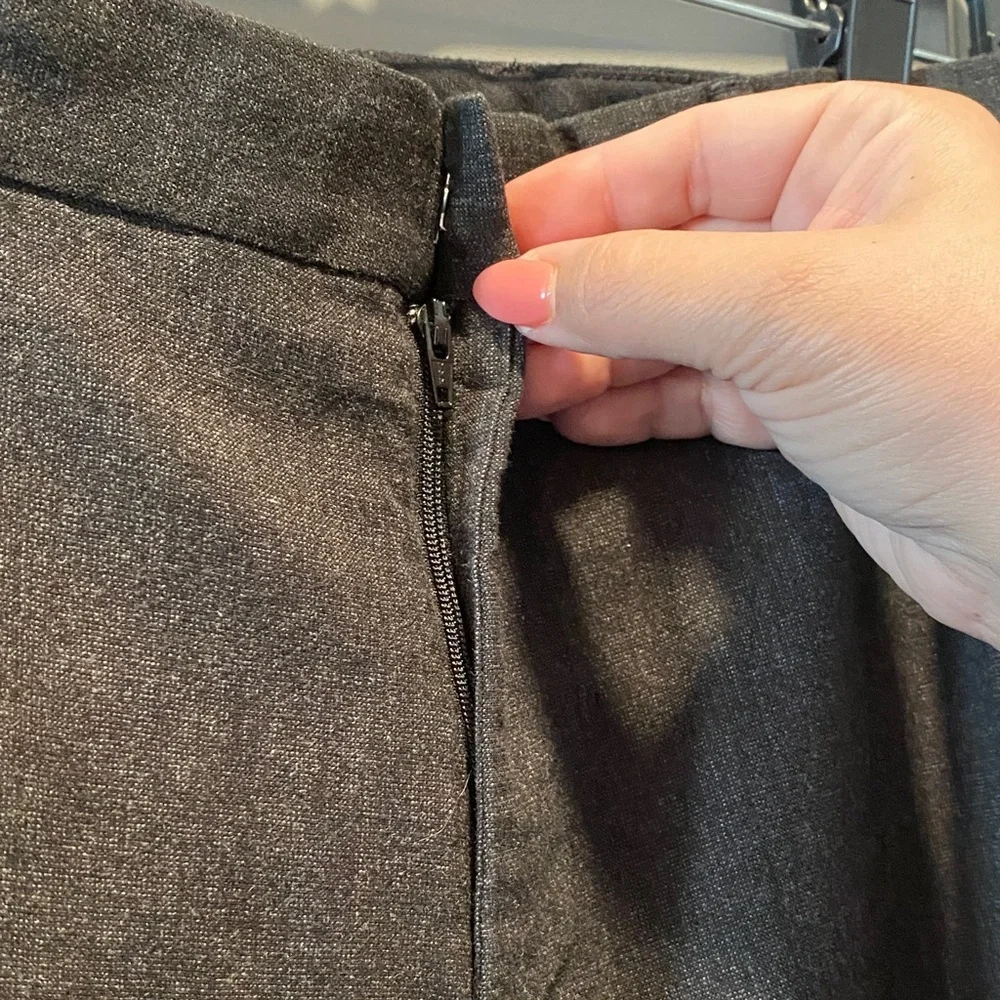 J Crew Flex Wool Dress Pants 34x30 Slim Fit Thompson Gray Stretch